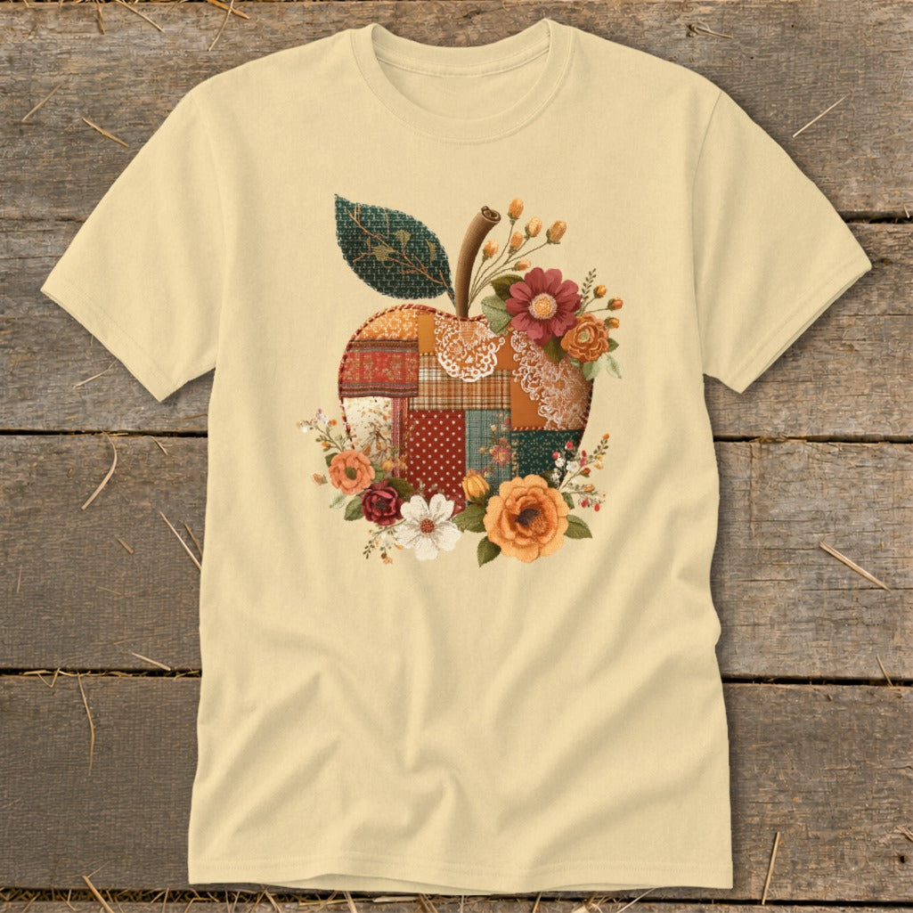 Faux Patchwork Apple Classic Tee product image 7