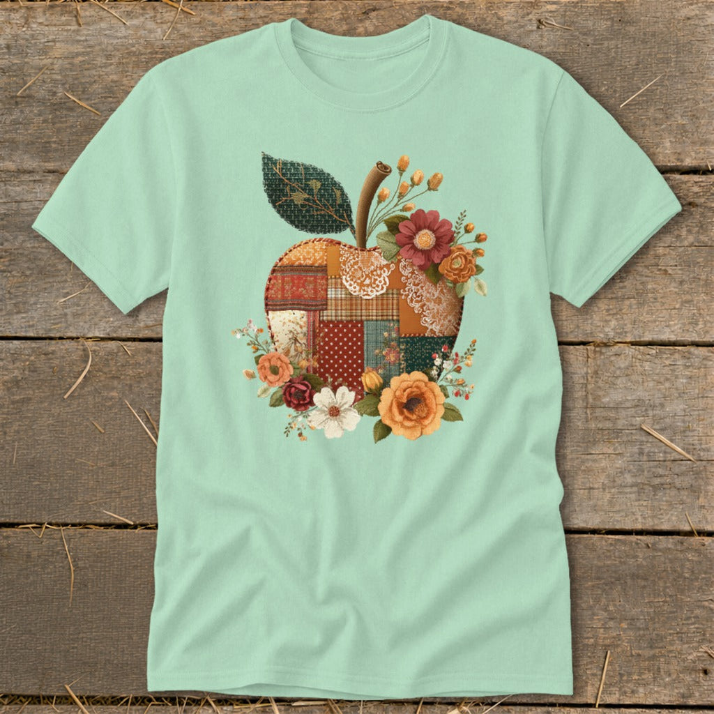 Faux Patchwork Apple Classic Tee product image 8