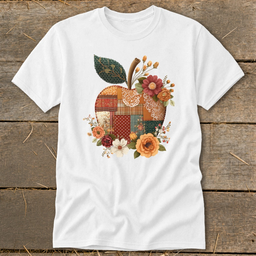 Faux Patchwork Apple Classic Tee product image 1