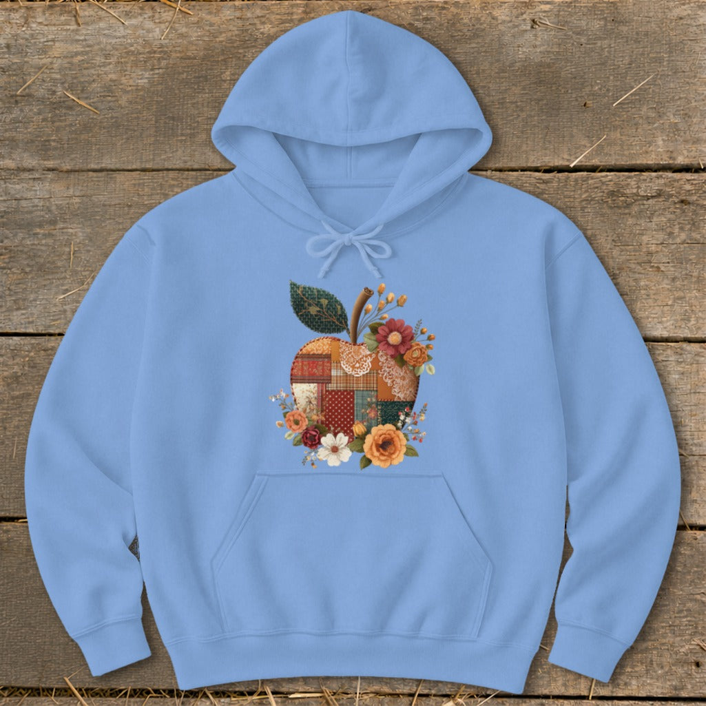 Faux Patchwork Apple Hoodie product image 5