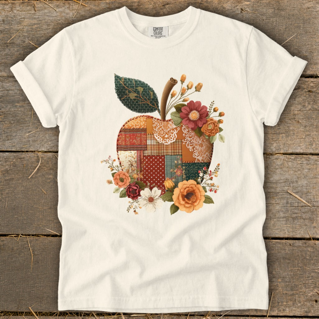Faux Patchwork Apple Signature Tee product image 2