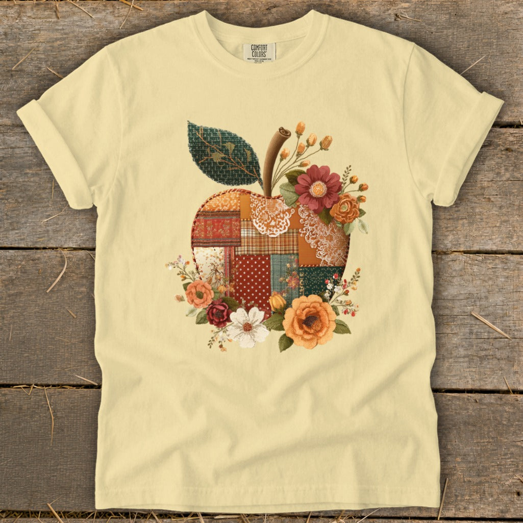 Faux Patchwork Apple Signature Tee product image 3