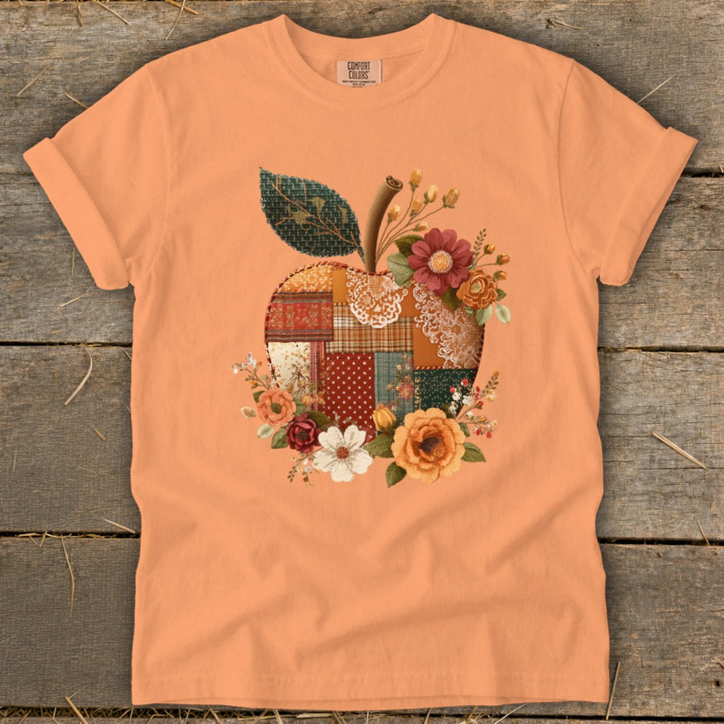 Faux Patchwork Apple Signature Tee product image 8