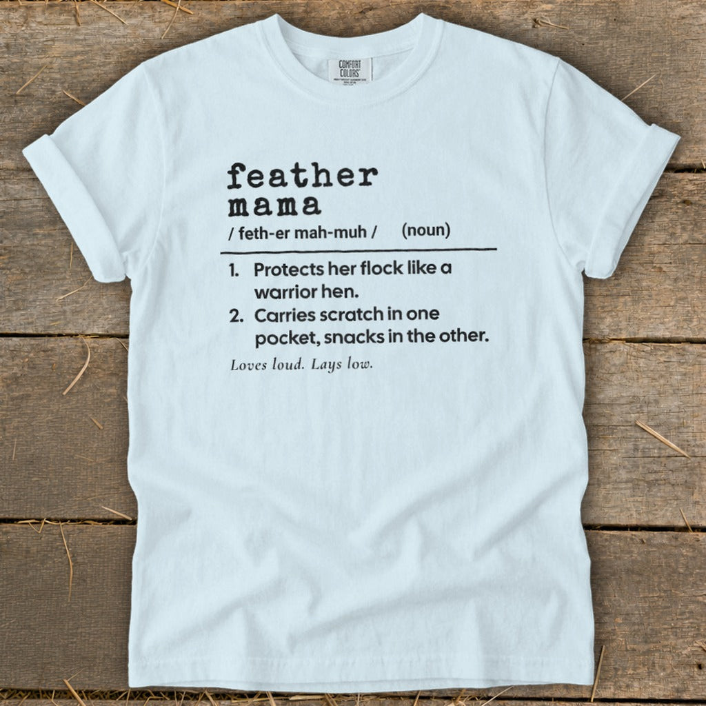 Feather Mama Definition Signature Tee product image 5