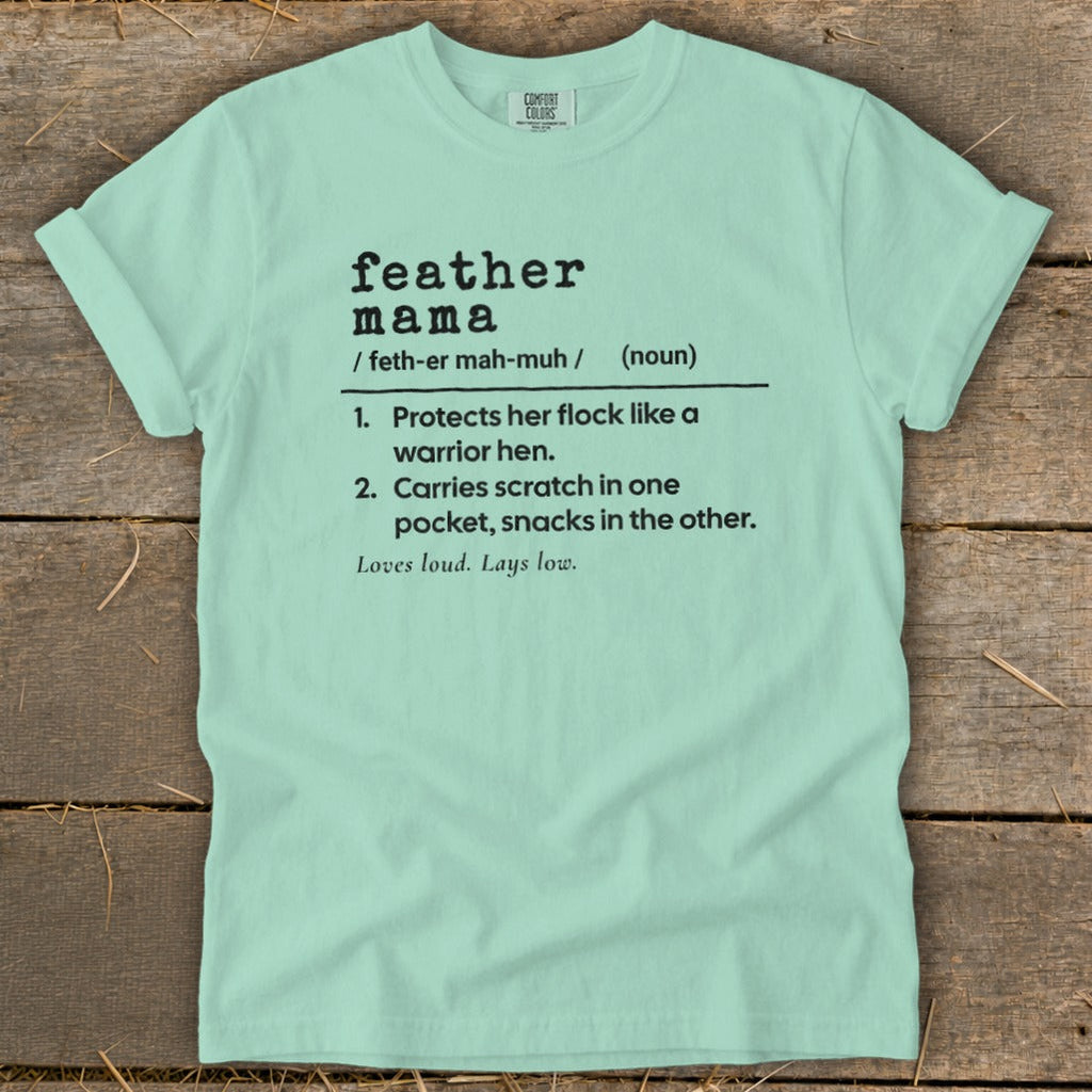 Feather Mama Definition Signature Tee product image 6