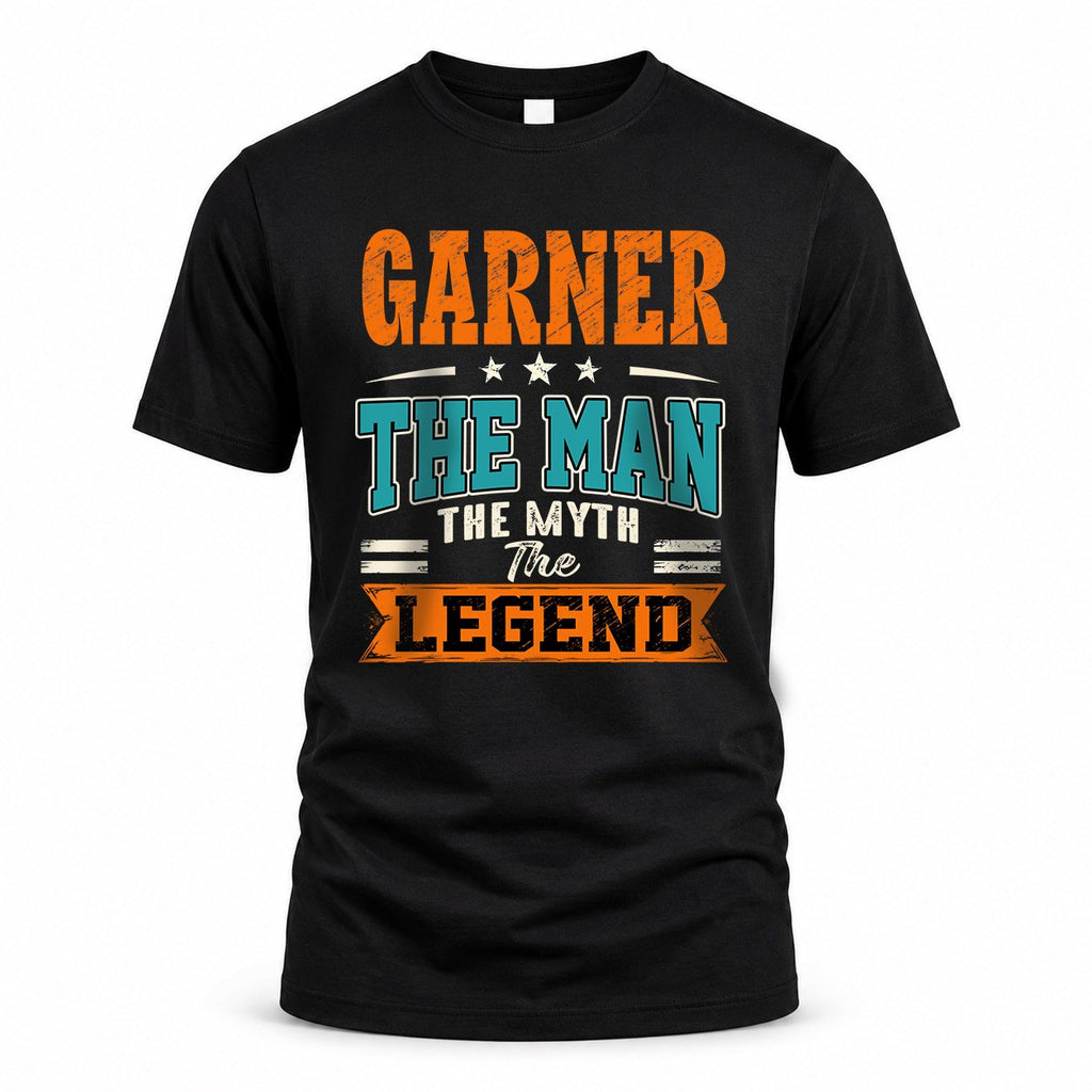 GARNER HH F007 The Man Myth Legend Personalized Shirt – product image 1