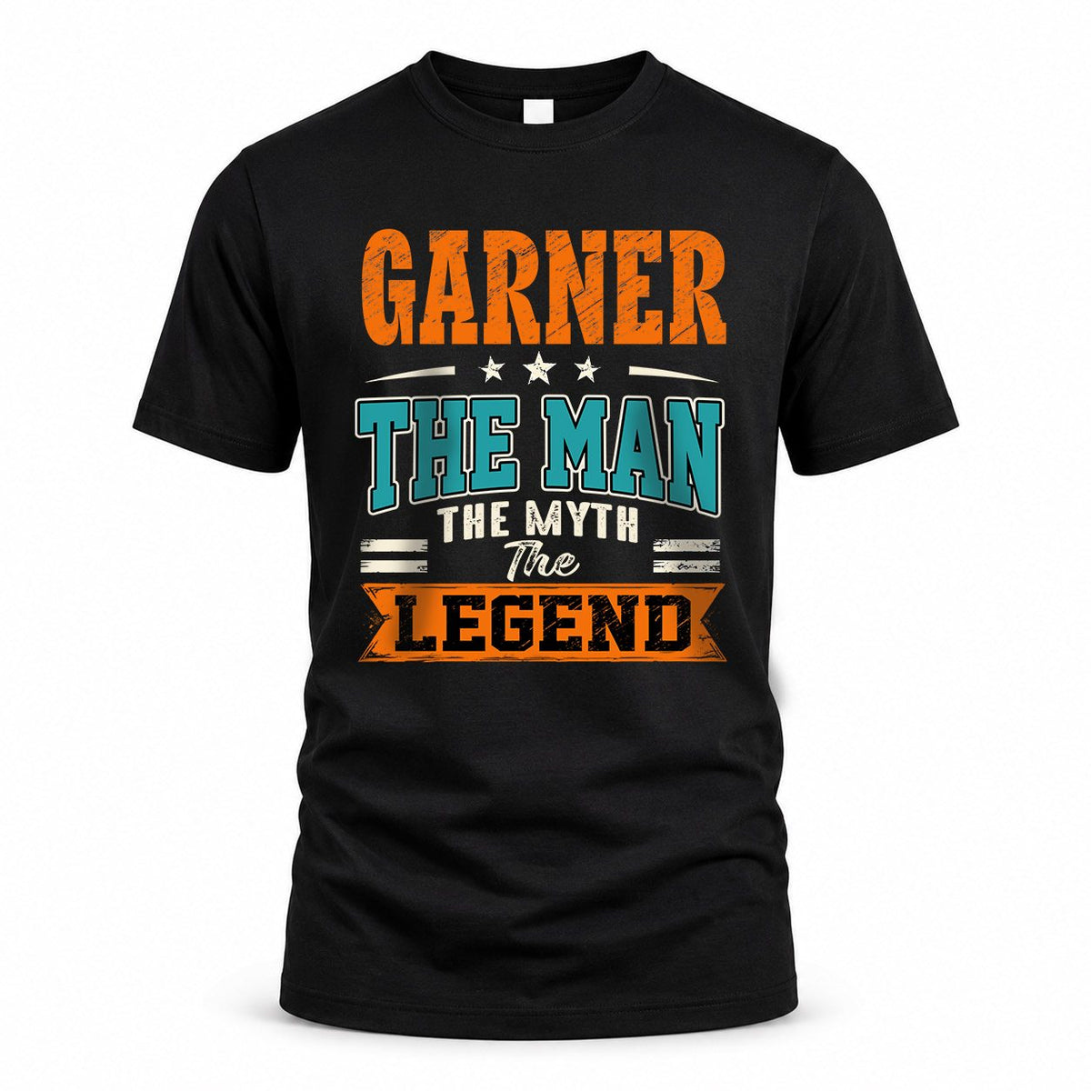 GARNER HH F007 The Man Myth Legend Personalized Shirt – product image 1