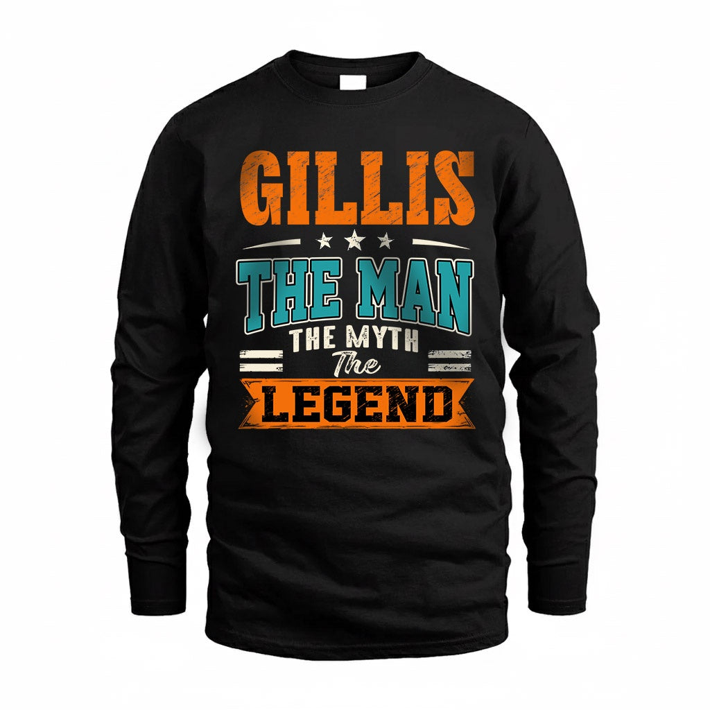 GILLIS HH F007 The Man Myth Legend Personalized Shirt – product image 4
