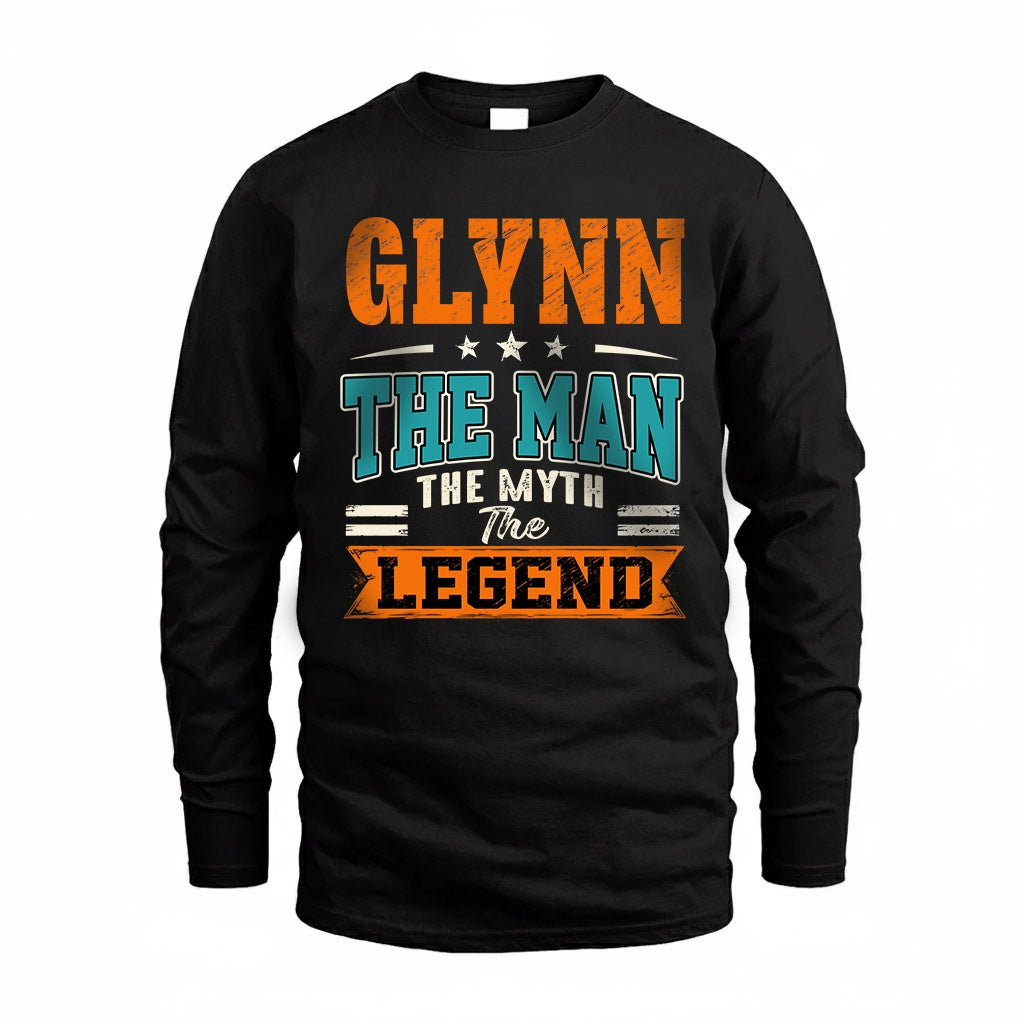 GLYNN HH F007 The Man Myth Legend Personalized Shirt – Gift product image 4
