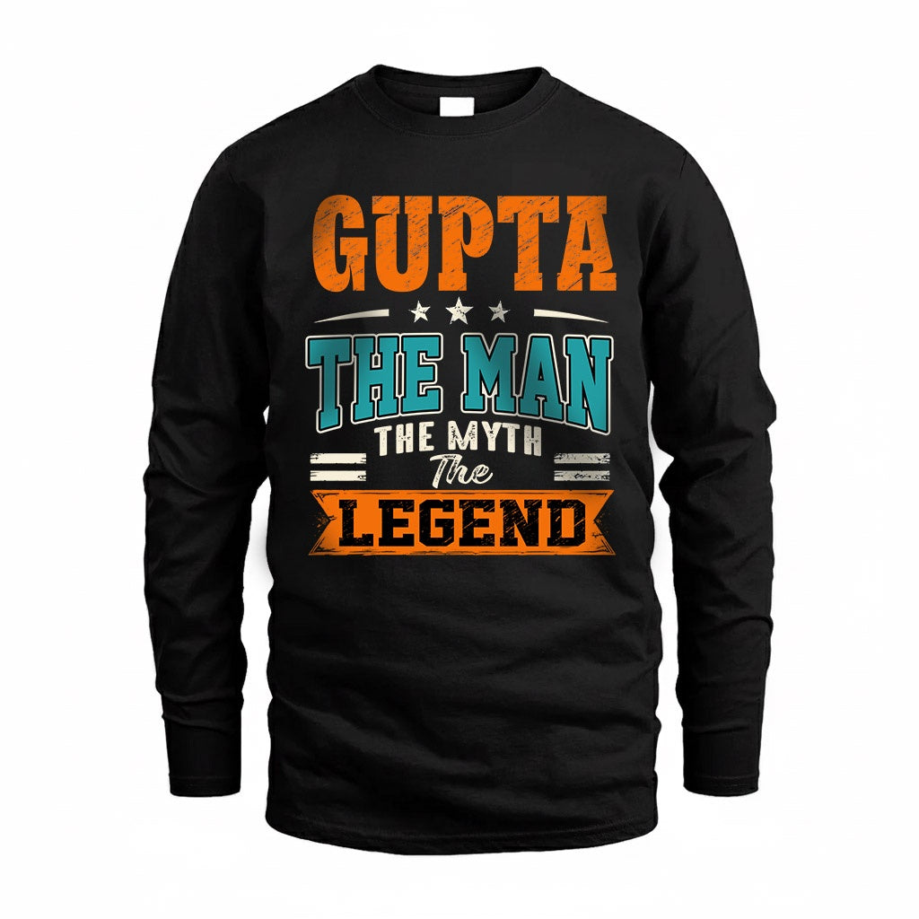 GUPTA HH F007 The Man Myth Legend Personalized Shirt – Gift product image 4