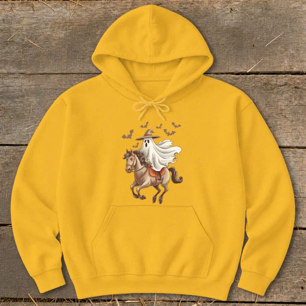 Ghost Riding Horse Halloween Hoodie product image 2