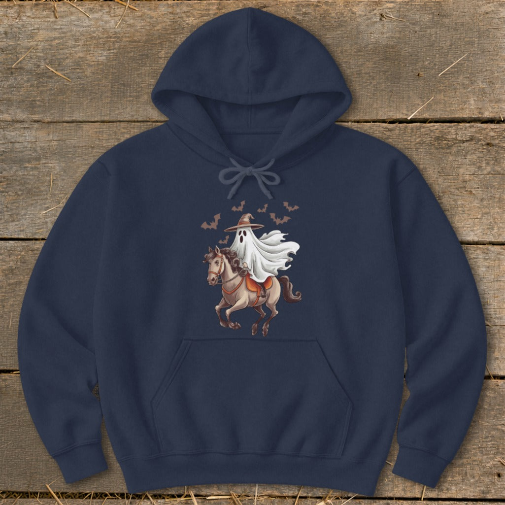 Ghost Riding Horse Halloween Hoodie product image 3