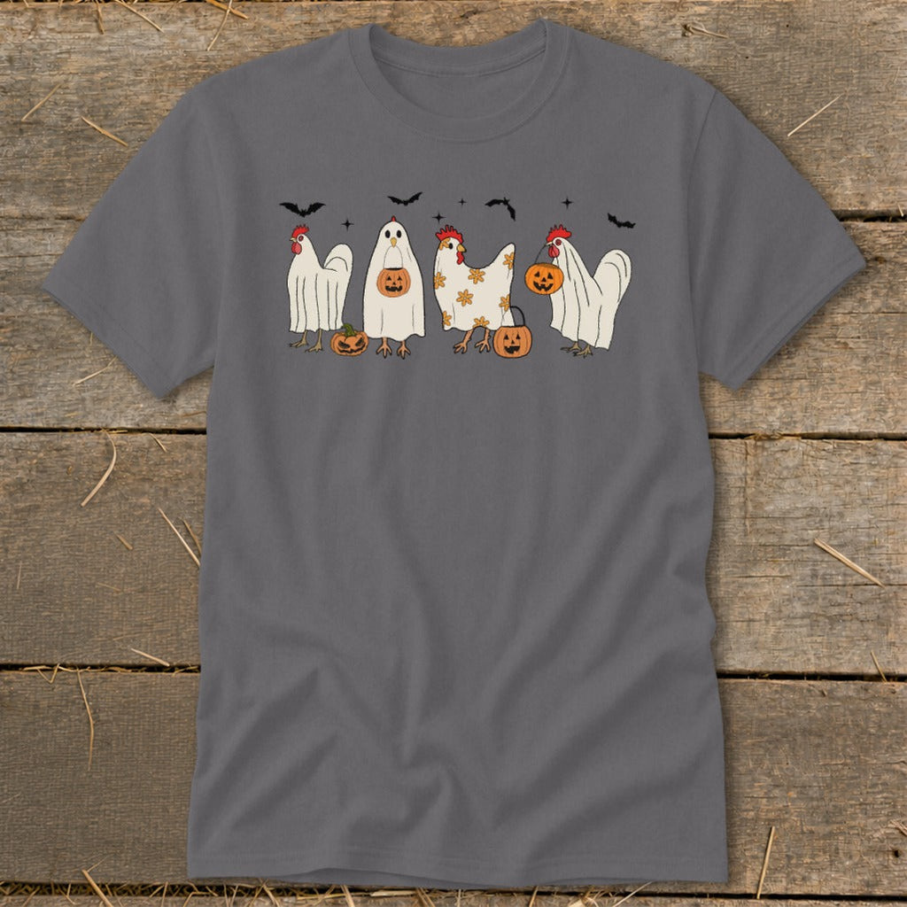 Ghostly Chickens Halloween Classic Tee product image 1