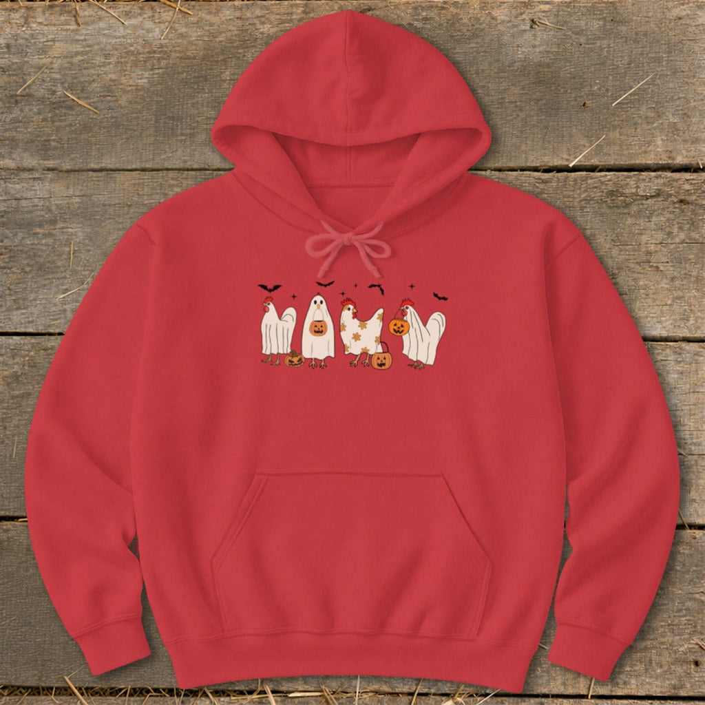 Ghostly Chickens Halloween Hoodie product image 8
