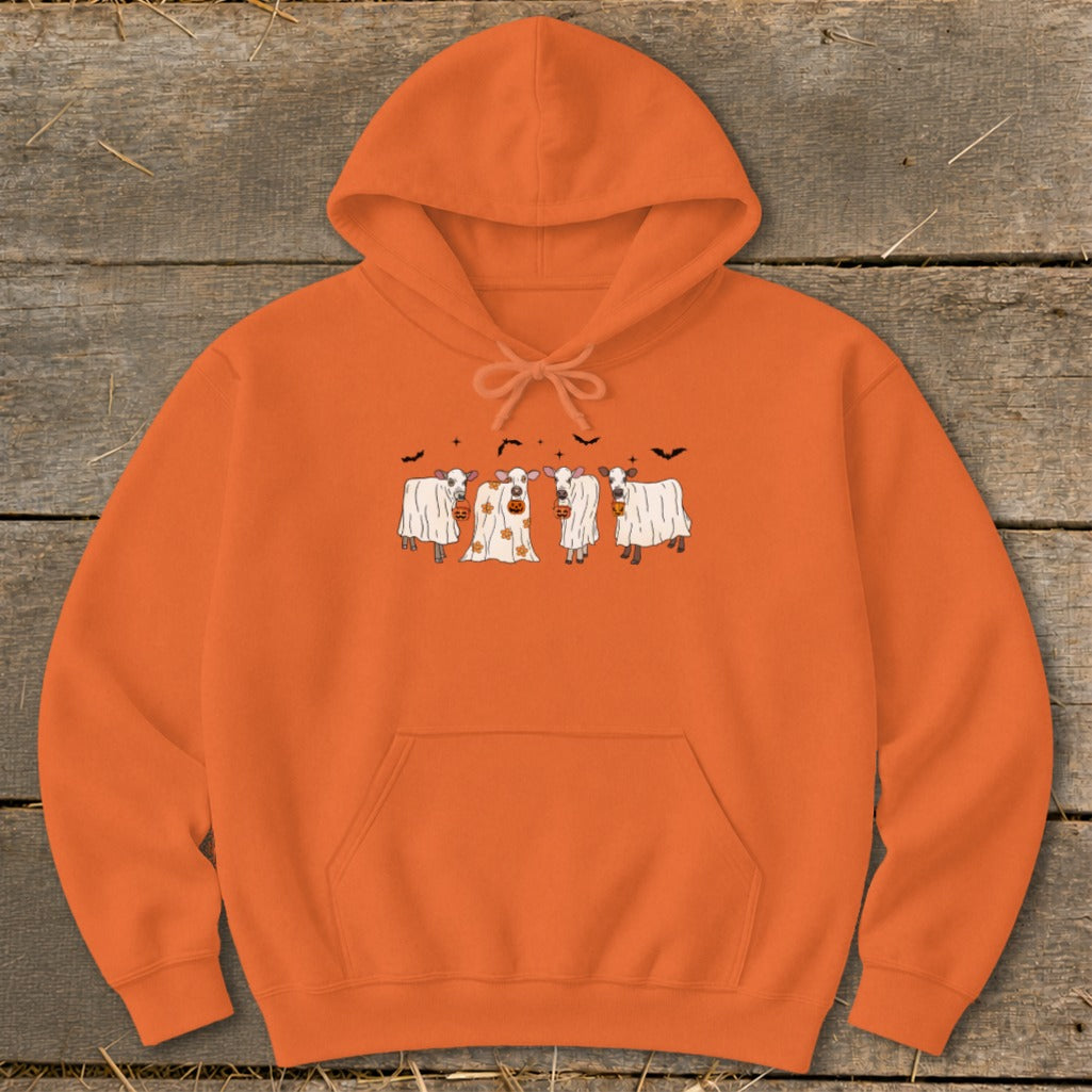 Ghostly Cows Halloween Hoodie product image 2