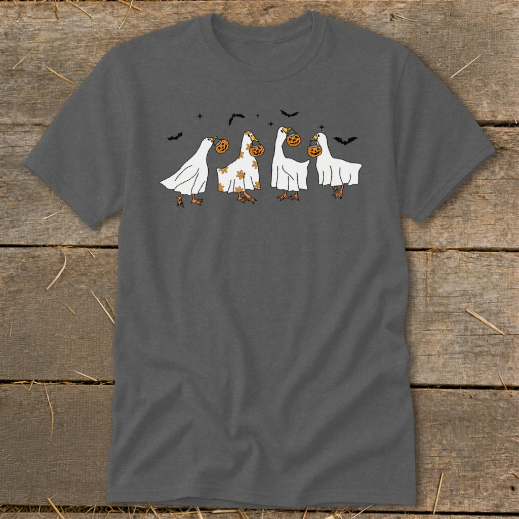 Ghostly Geese Halloween Classic Tee product image 8