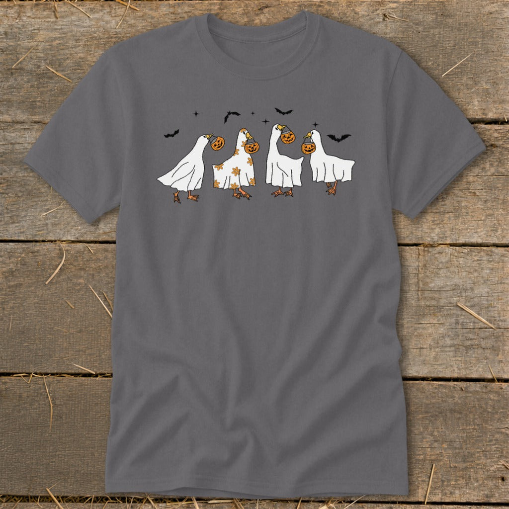 Ghostly Geese Halloween Classic Tee product image 1