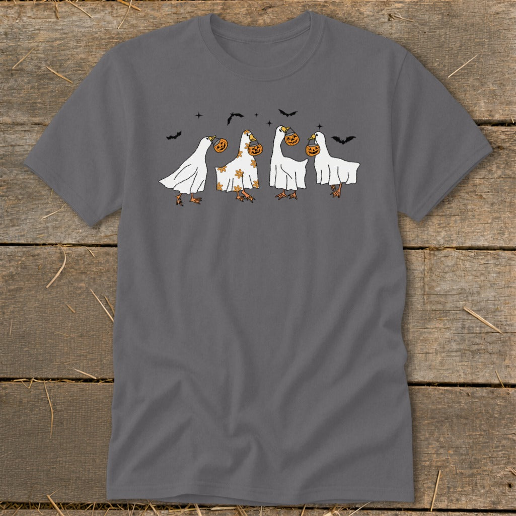 Ghostly Geese Halloween Classic Tee product image 1