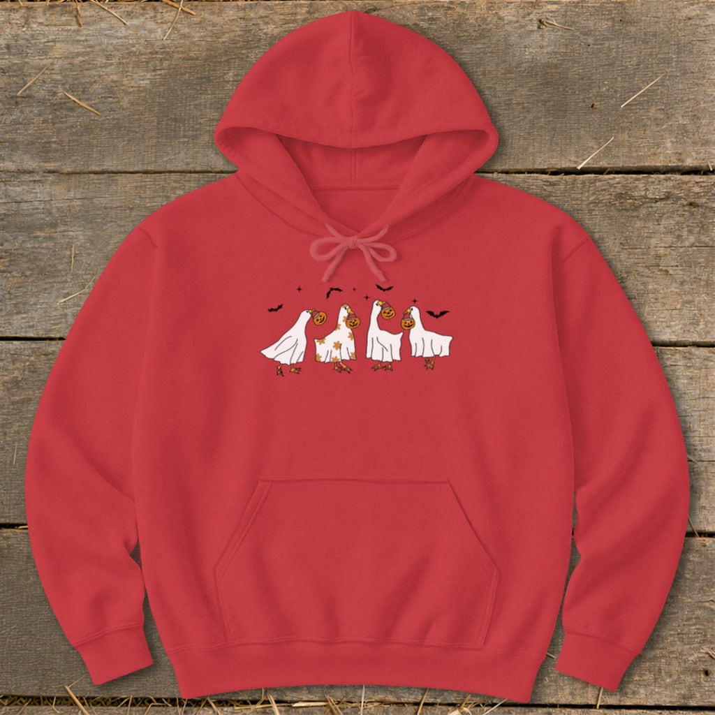 Ghostly Geese Halloween Hoodie product image 8