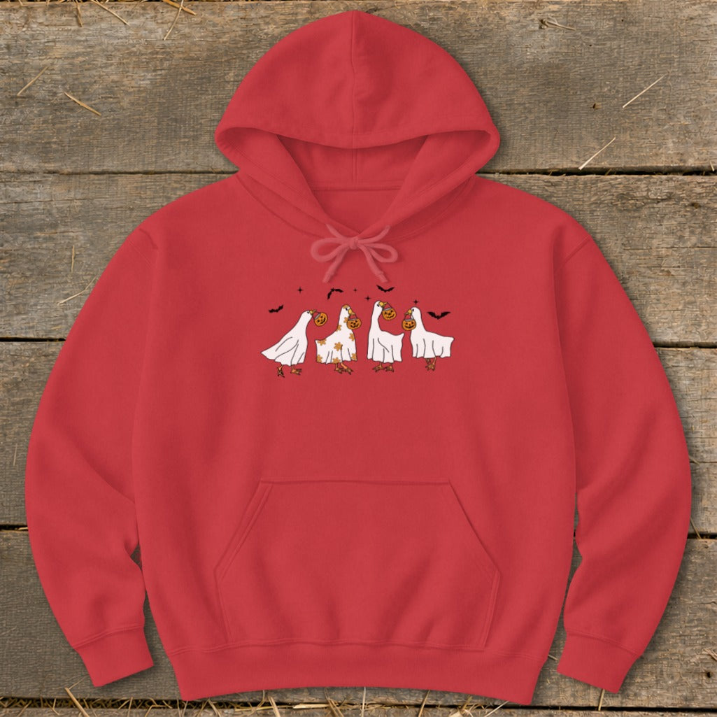 Ghostly Geese Halloween Hoodie product image 8