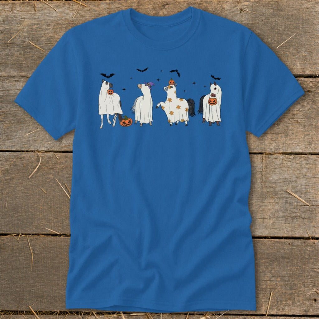 Ghostly Horses Halloween Classic Tee product image 6