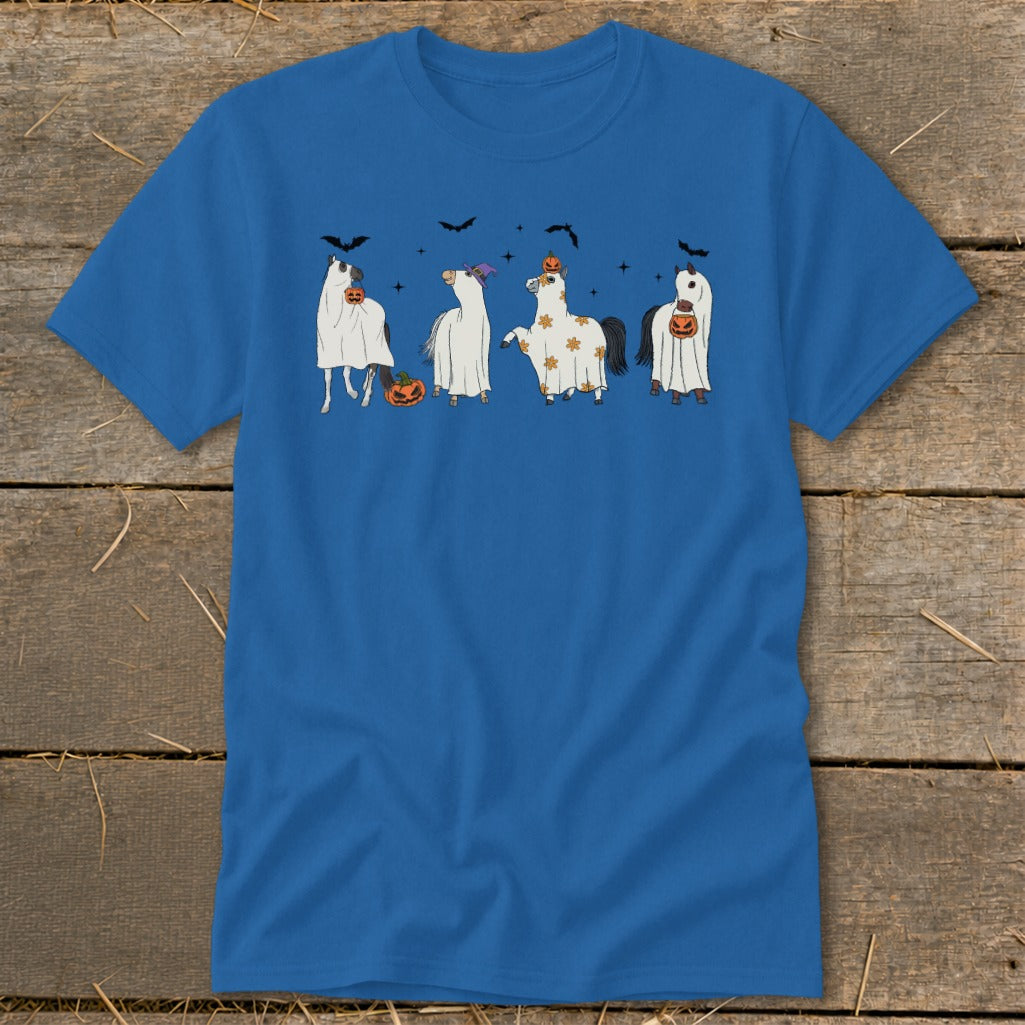 Ghostly Horses Halloween Classic Tee product image 6