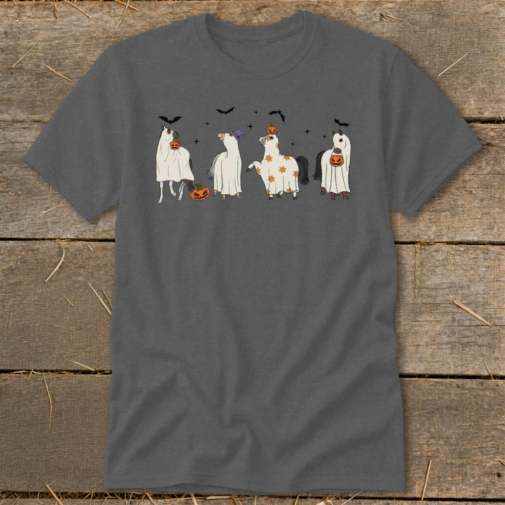 Ghostly Horses Halloween Classic Tee product image 8