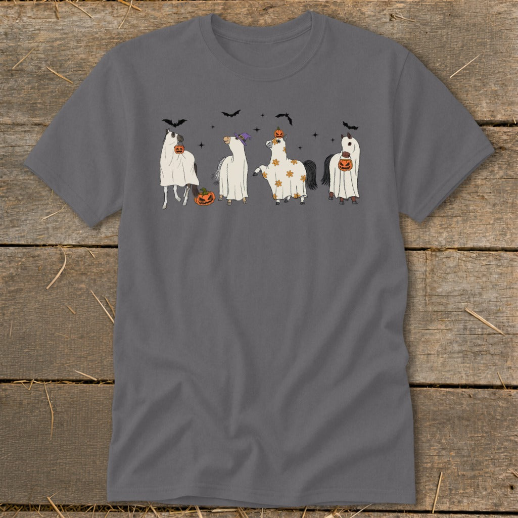 Ghostly Horses Halloween Classic Tee product image 1