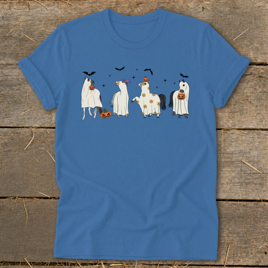 Ghostly Horses Halloween Softstyle Tee product image 8