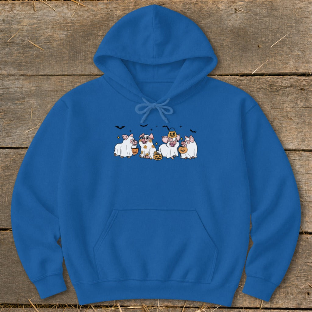 Ghostly Pigs Halloween Hoodie product image 6