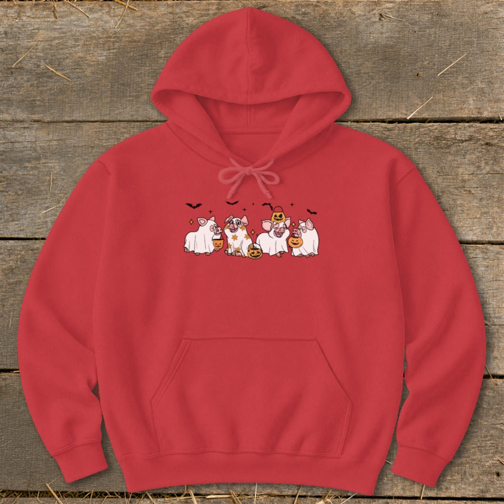 Ghostly Pigs Halloween Hoodie product image 8