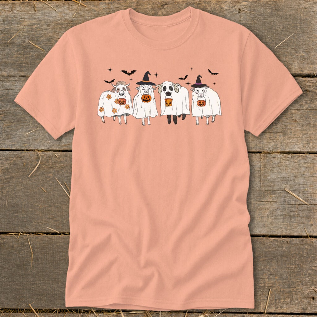 Ghostly Sheep Halloween Classic Tee product image 3