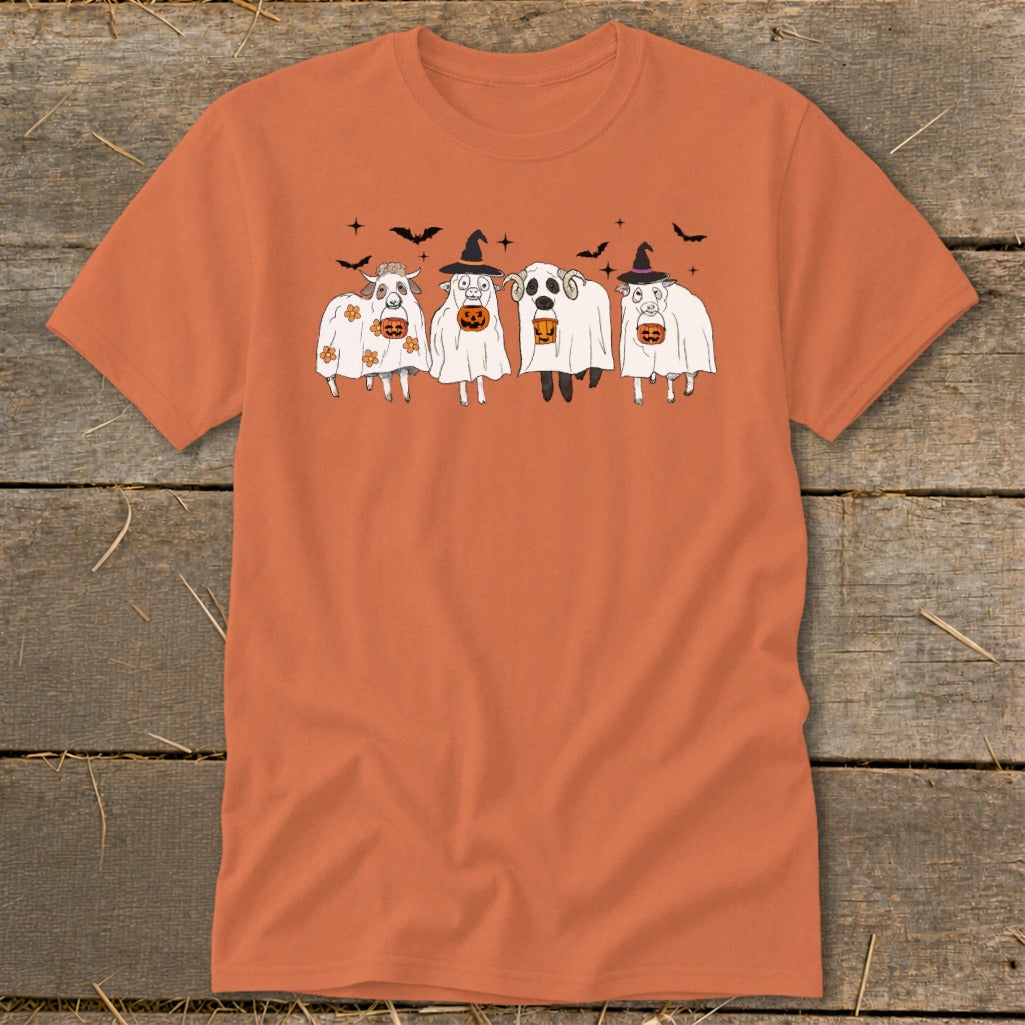 Ghostly Sheep Halloween Classic Tee product image 4