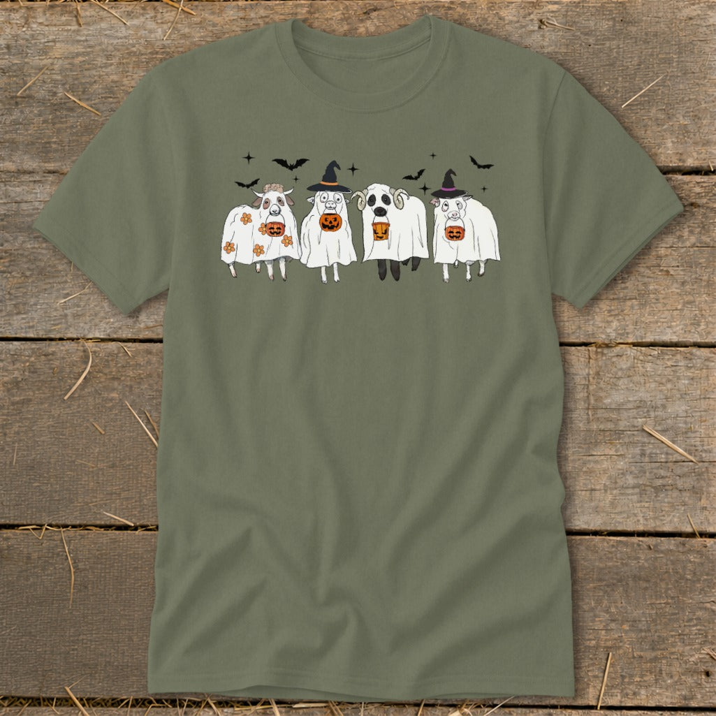 Ghostly Sheep Halloween Classic Tee product image 5