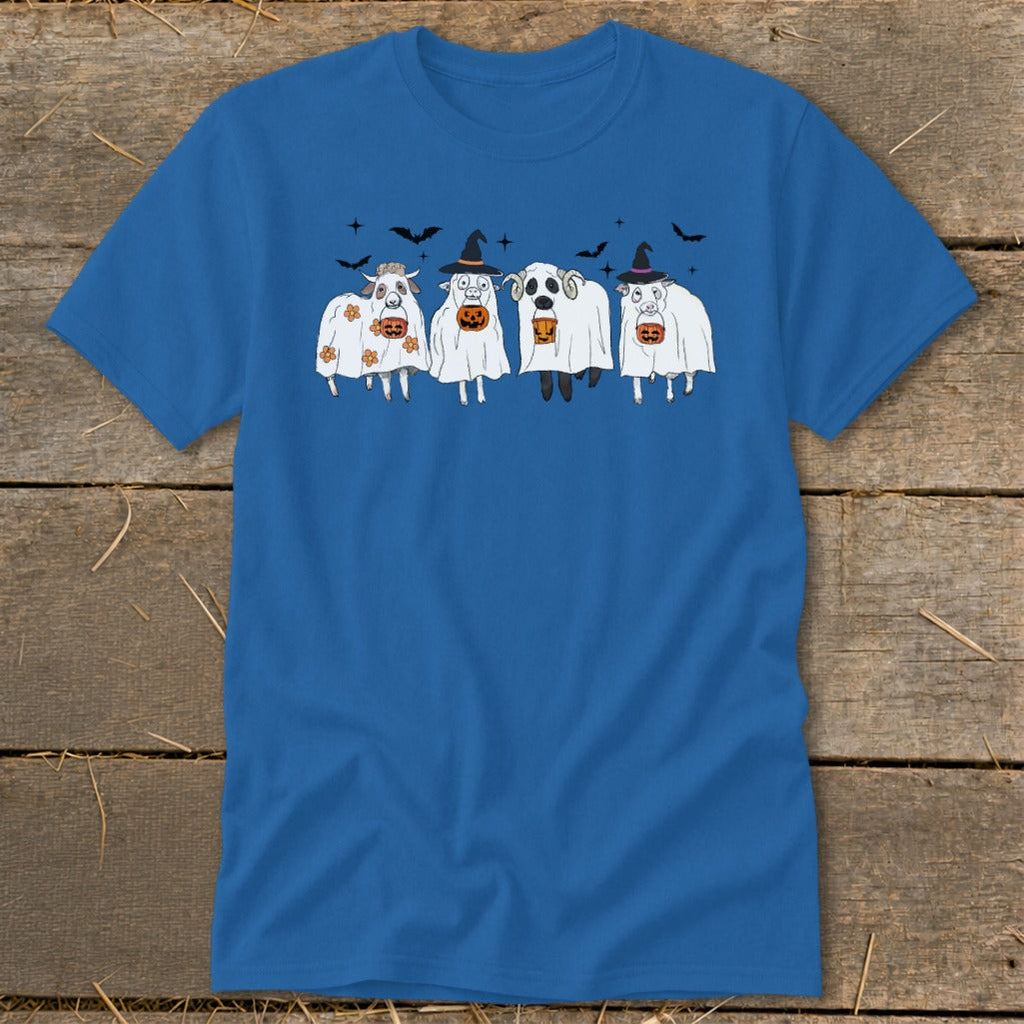 Ghostly Sheep Halloween Classic Tee product image 6