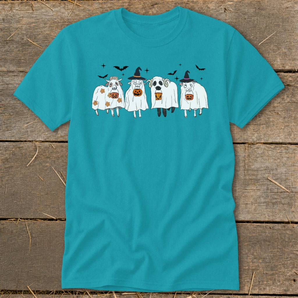 Ghostly Sheep Halloween Classic Tee product image 7