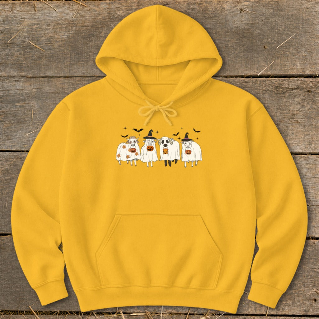 Ghostly Sheep Halloween Hoodie product image 3