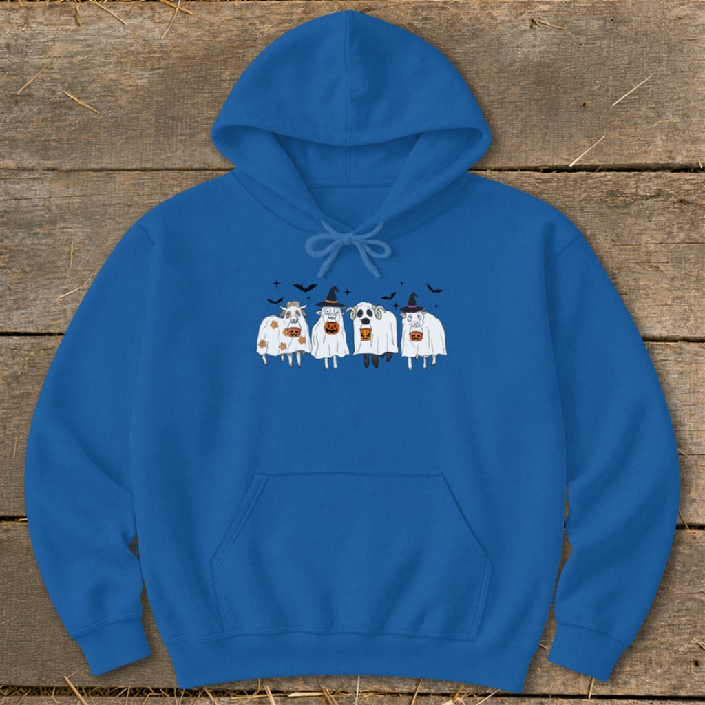 Ghostly Sheep Halloween Hoodie product image 6