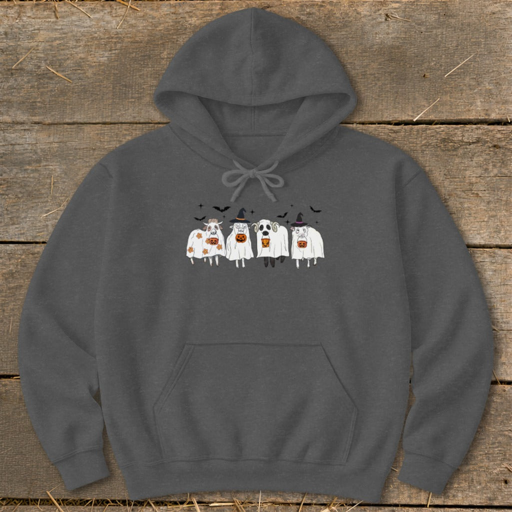 Ghostly Sheep Halloween Hoodie product image 7