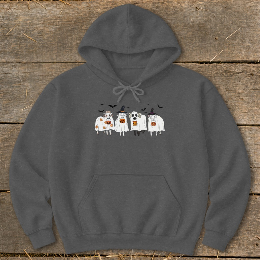 Ghostly Sheep Halloween Hoodie product image 7