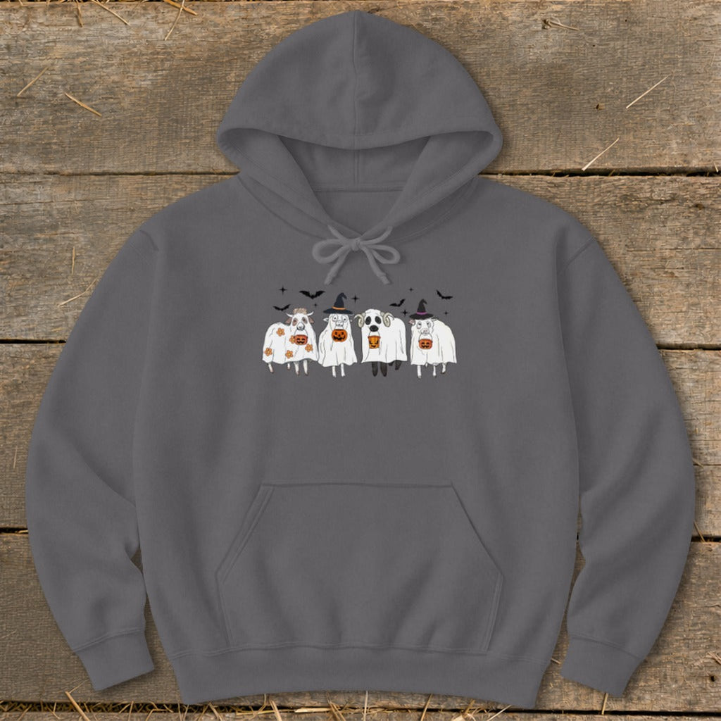 Ghostly Sheep Halloween Hoodie product image 1