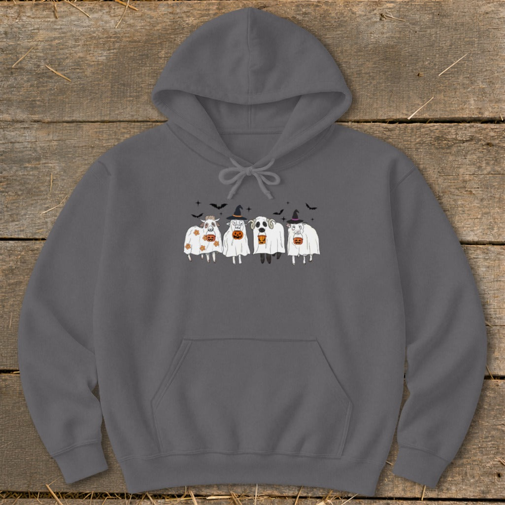 Ghostly Sheep Halloween Hoodie product image 1