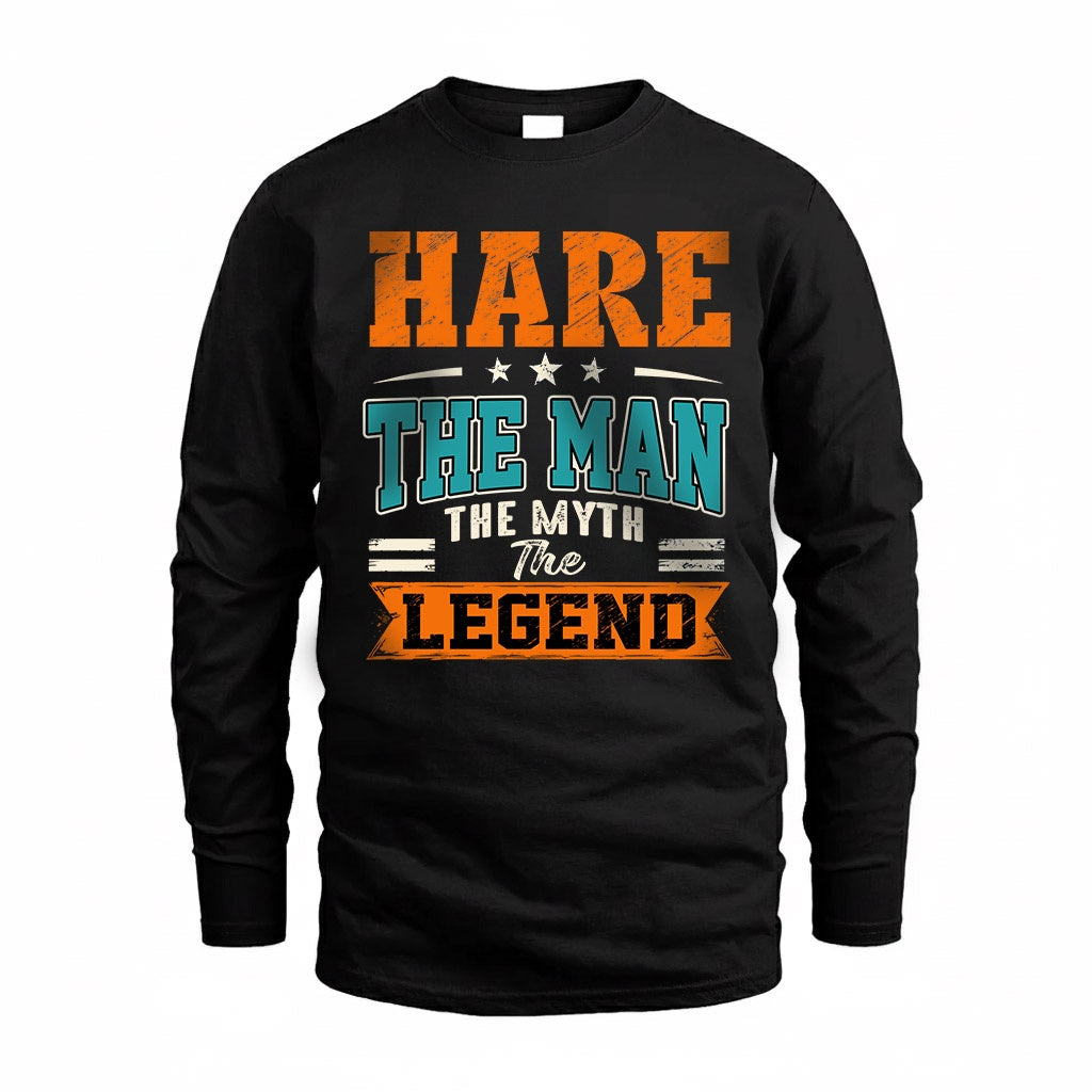 HARE HH F007 The Man Myth Legend Personalized Shirt – Gift product image 4