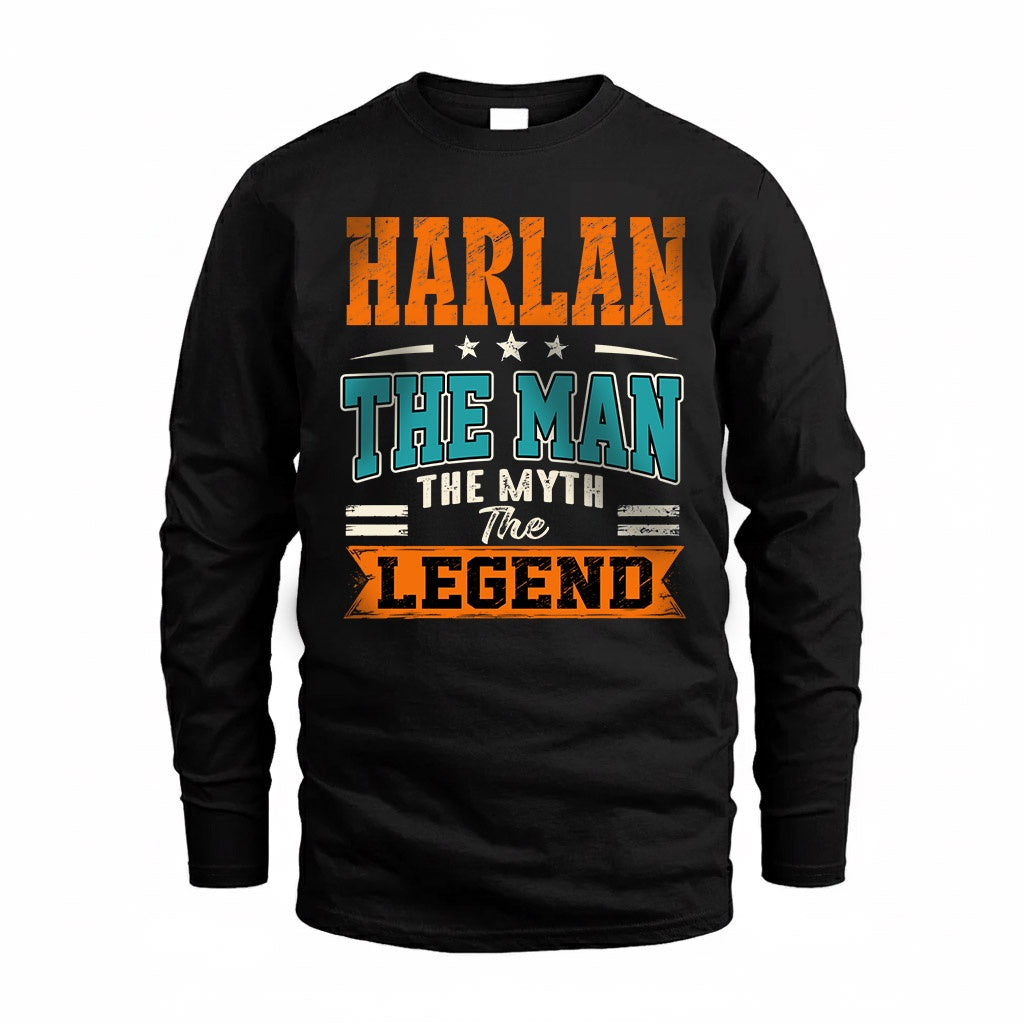 HARLAN HH F007 The Man Myth Legend Personalized Shirt – product image 4