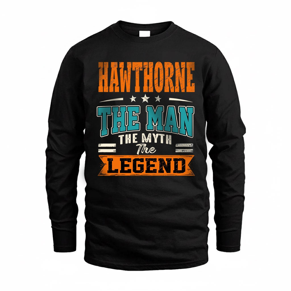 HAWTHORNE HH F007 The Man Myth Legend Personalized Shirt – product image 4