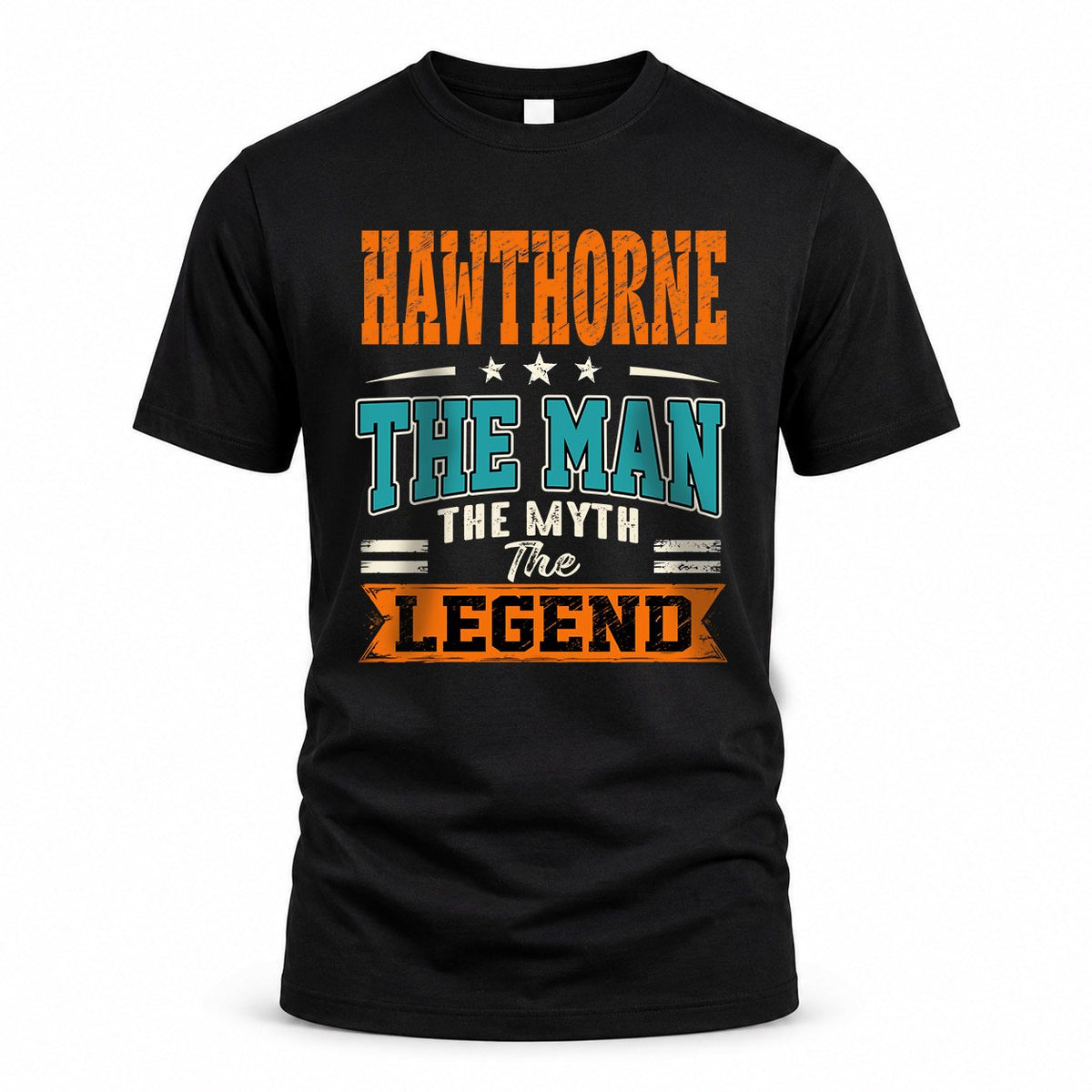 HAWTHORNE HH F007 The Man Myth Legend Personalized Shirt – product image 1