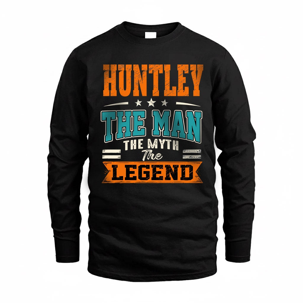 HUNTLEY HH F007 The Man Myth Legend Personalized Shirt – product image 4