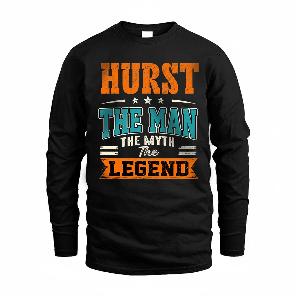 HURST HH F007 The Man Myth Legend Personalized Shirt – Gift product image 4