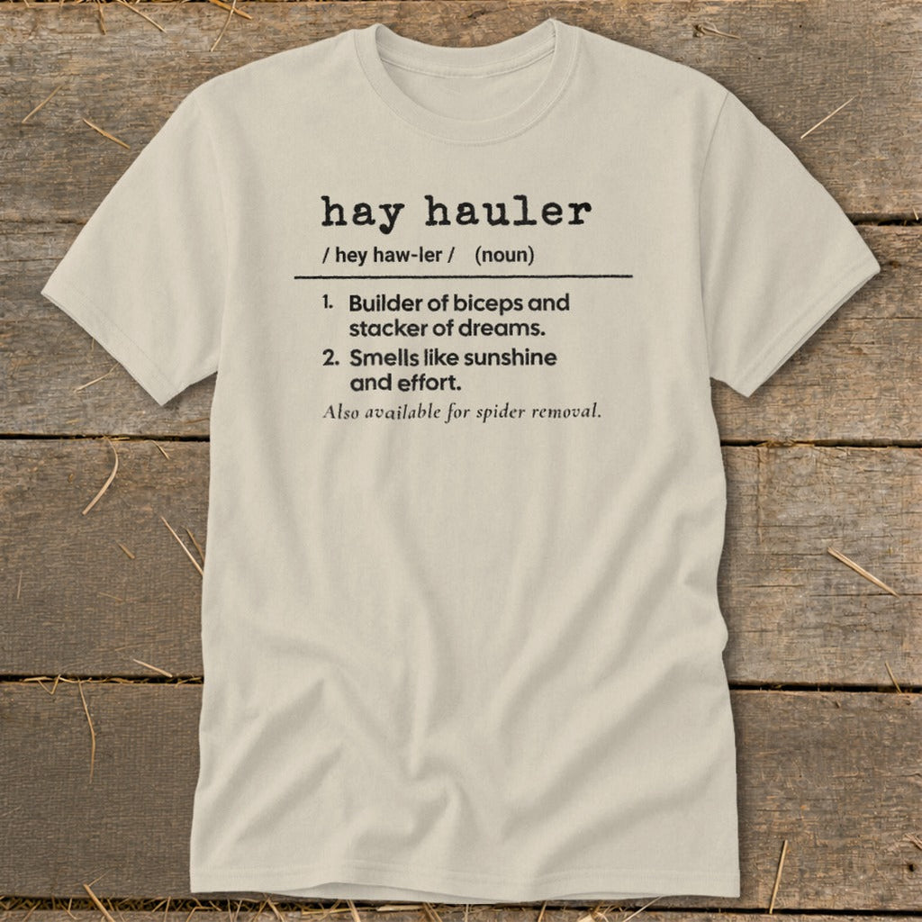 Hay Hauler Definition Classic Tee product image 3