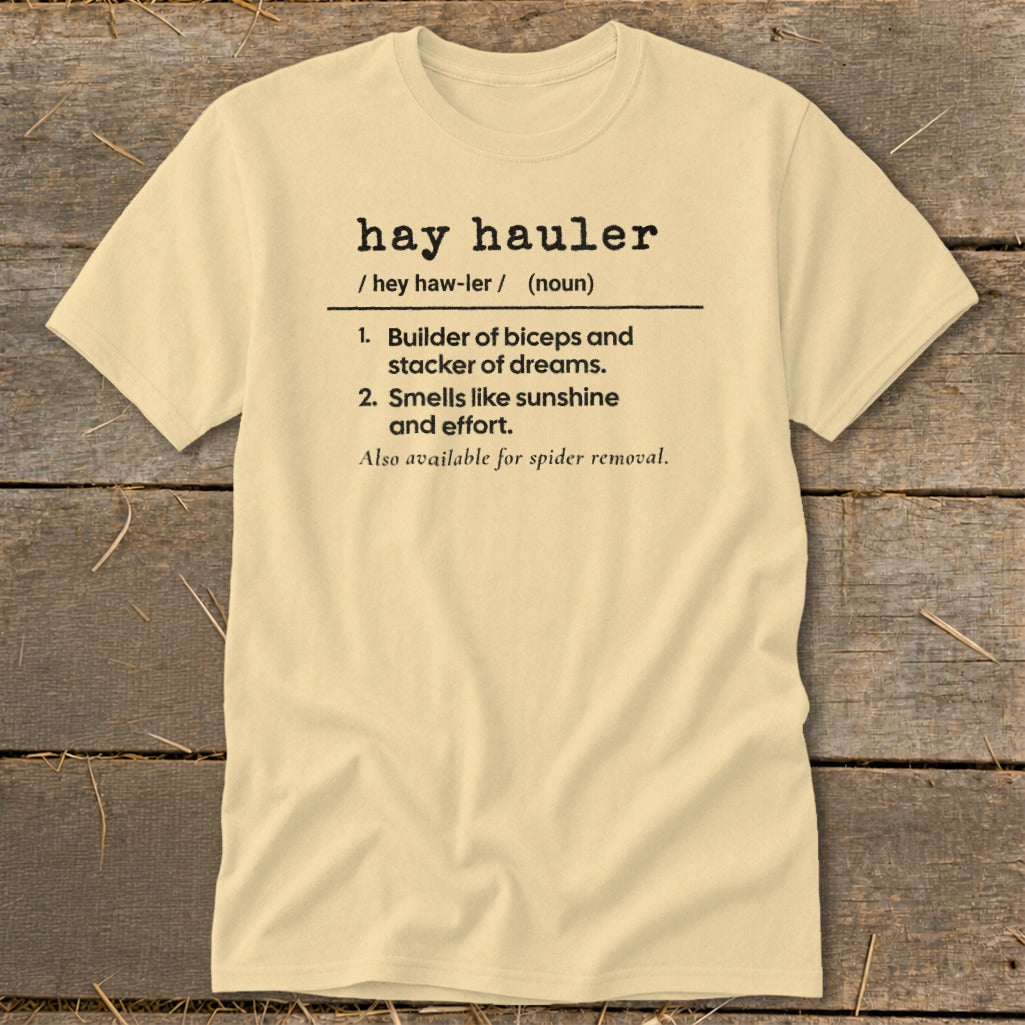 Hay Hauler Definition Classic Tee product image 6